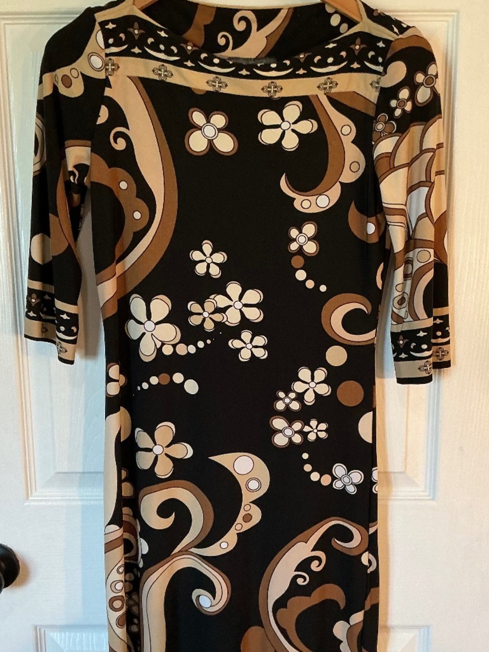 City Triangles consist inspired dress black/brown/white szM